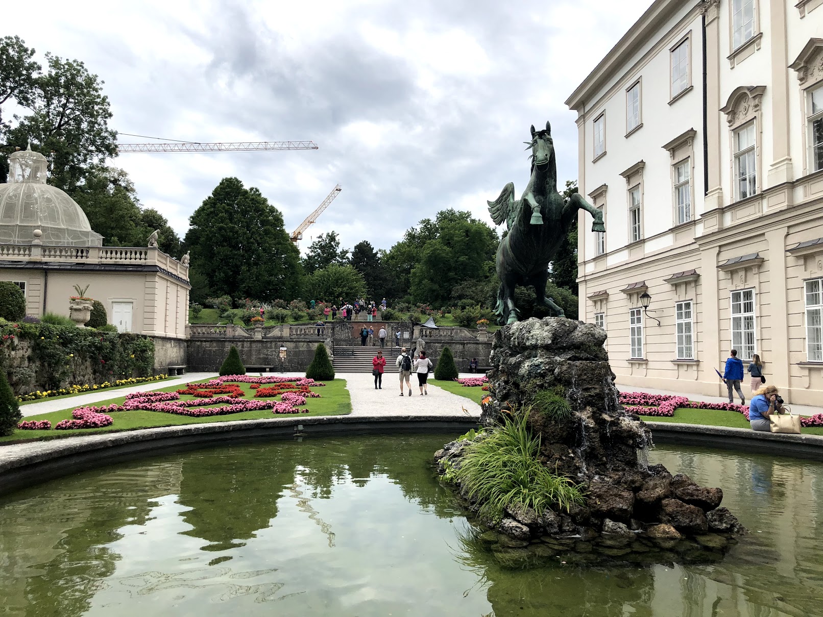 Salzburg Gardens in Sound of Music