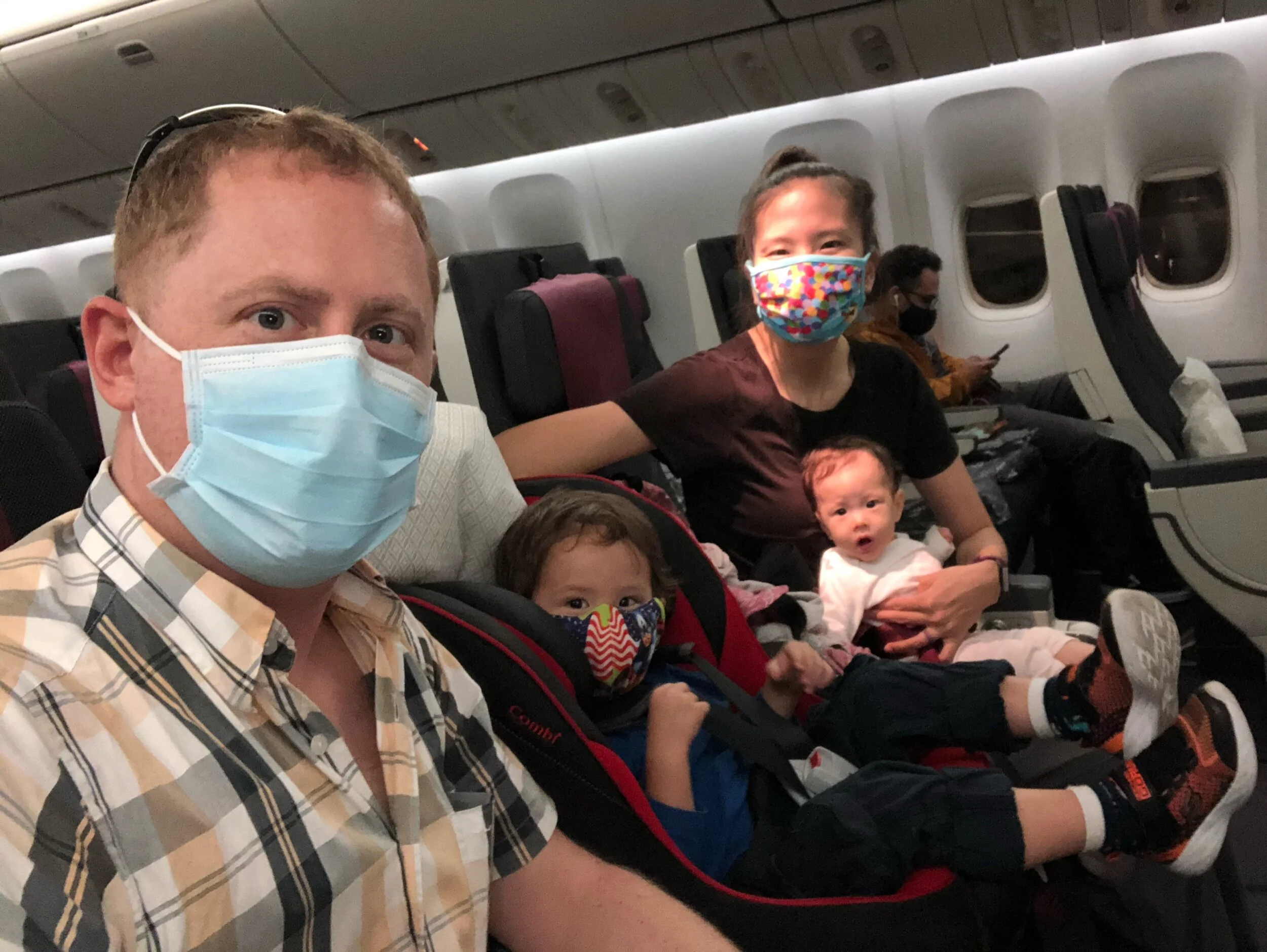 Flying with an Infant and a Toddler - Tips and Tricks