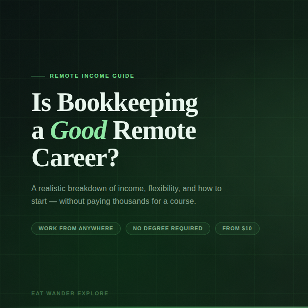 Is Bookkeeping a Good Remote Career? What No One Tells You Before You Start