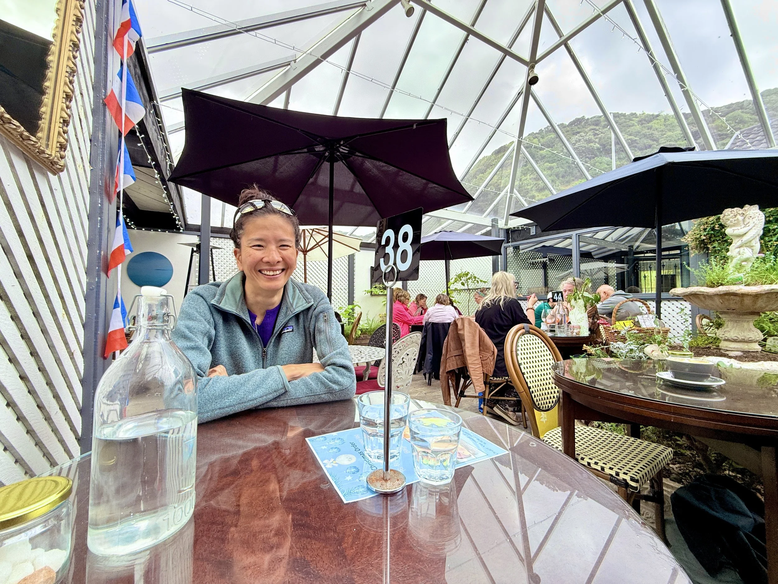 French ambiance in Tartines Cafe, Eastbourne, Lower Hutt in Wellington, New Zealand