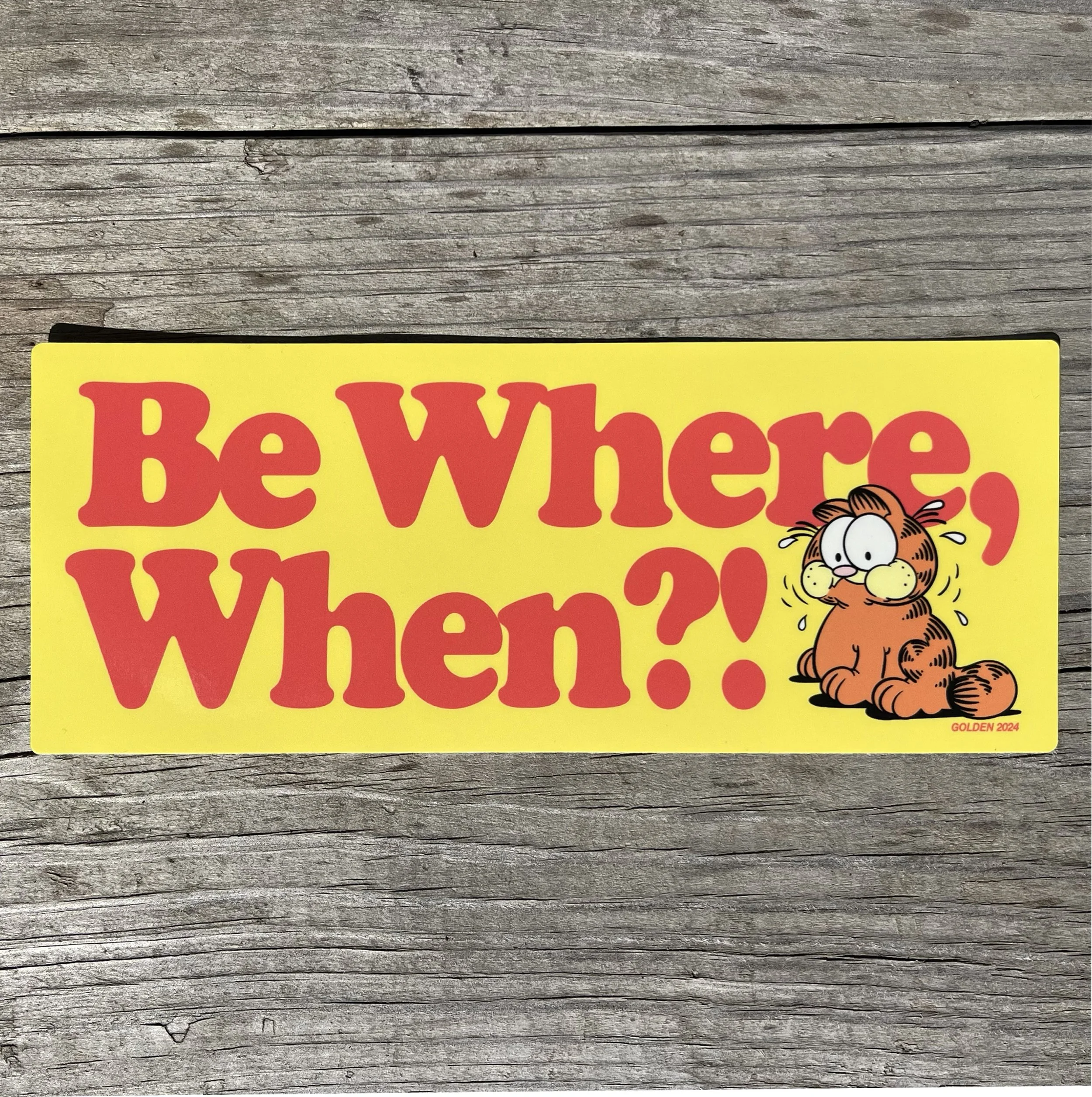 Ram Dass Garfield -- Sticker