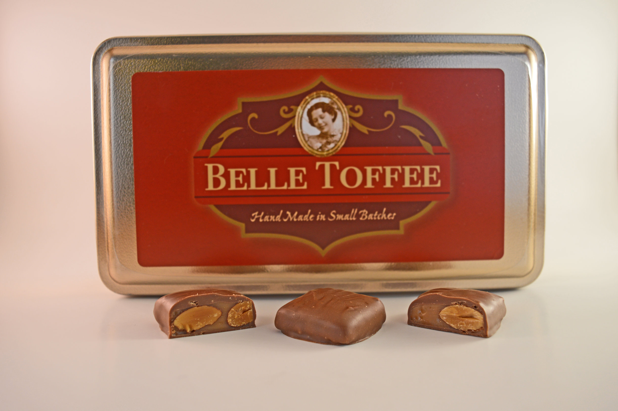 Tin of Belle Toffee