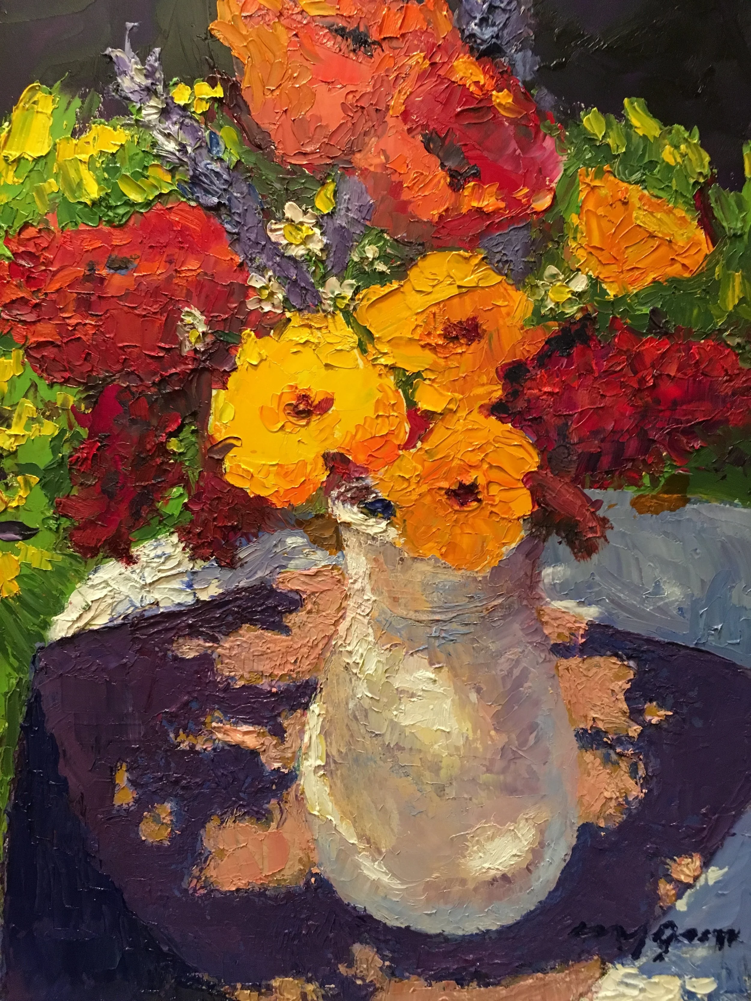  Daylilies and Poppies