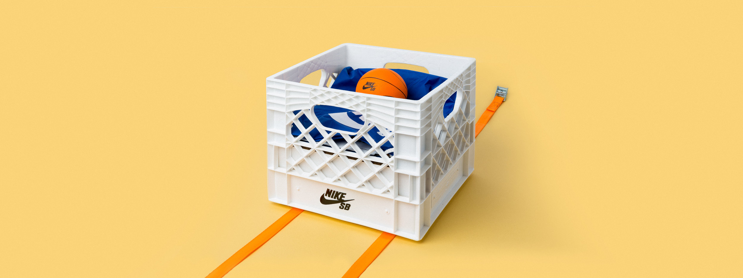 custom fabrication, milk crate, shoe box, CNC cutting, Nike SB seeding kit, portland, OR, basketball hoop, indoor, collapsible 