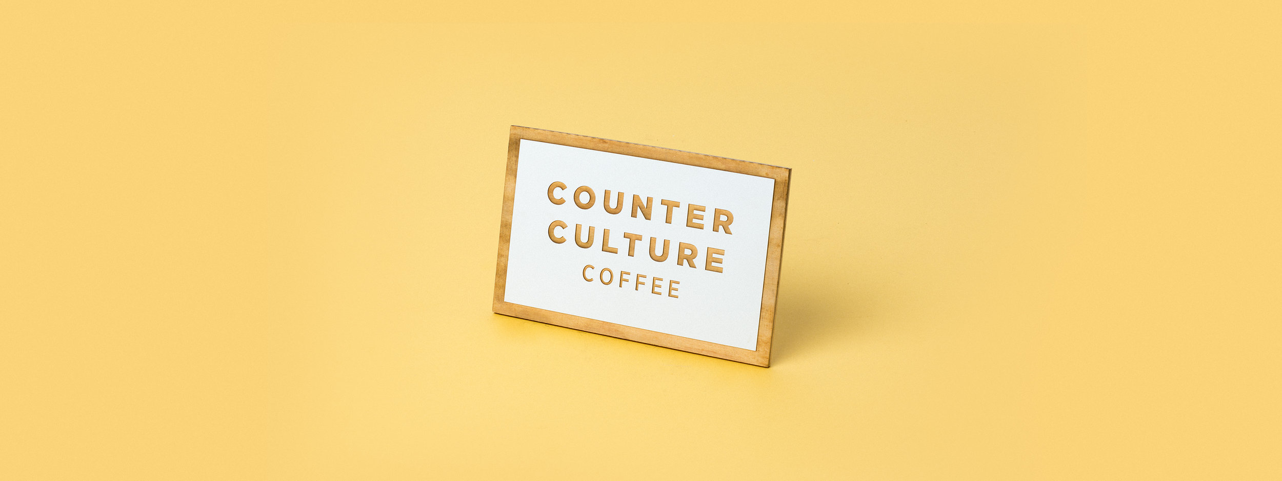 baltic birch, coffee sign, painted, laser engraved, laser cut, POP display, POS display, counter culture coffee