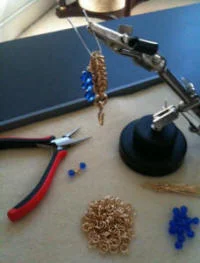 Beginning the Inca Puna Weave