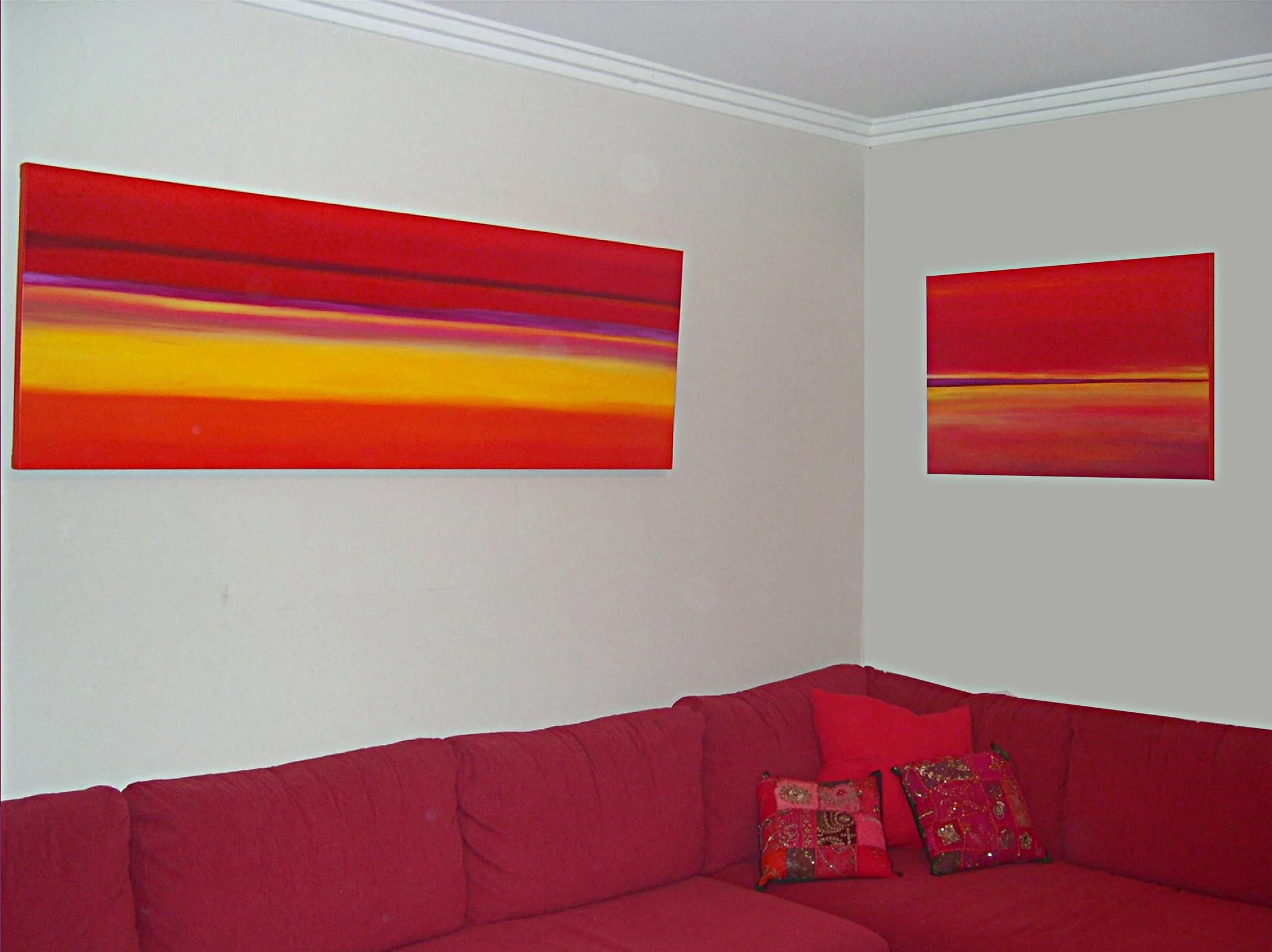 "Abstract in Reds"