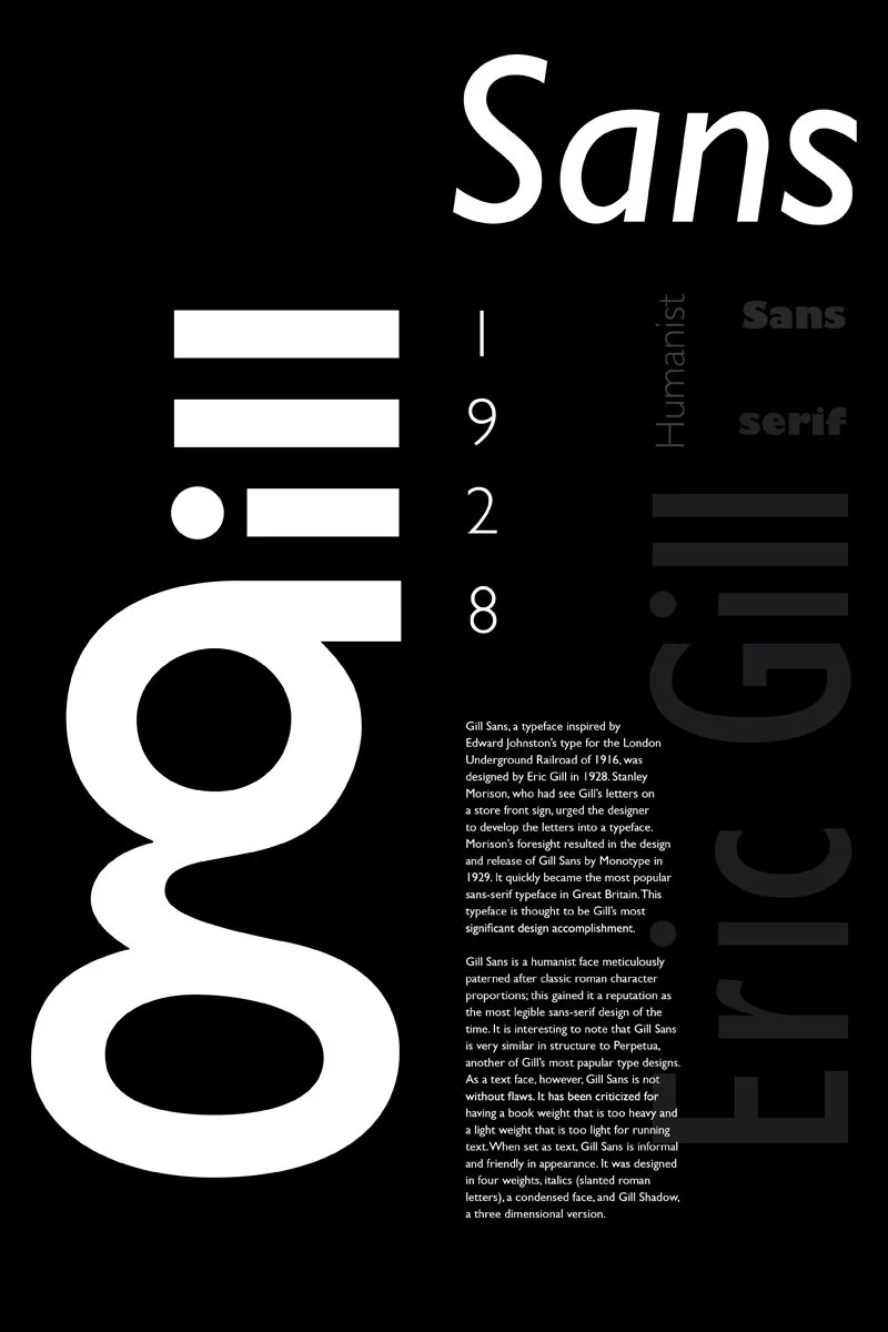 Gill Sans