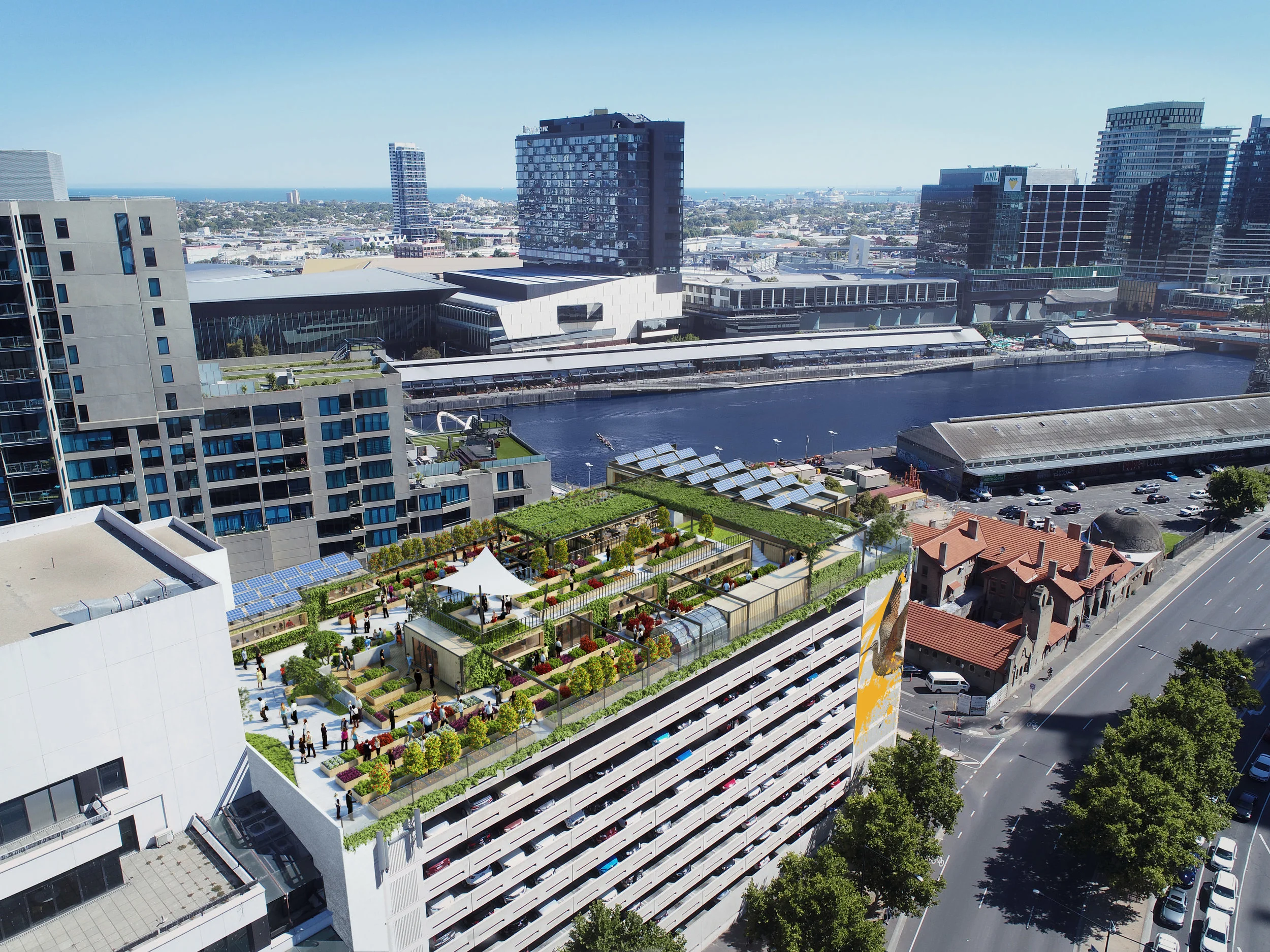 Melbourne Skyfarm: Rooftop Farm Sprouting in the CBD