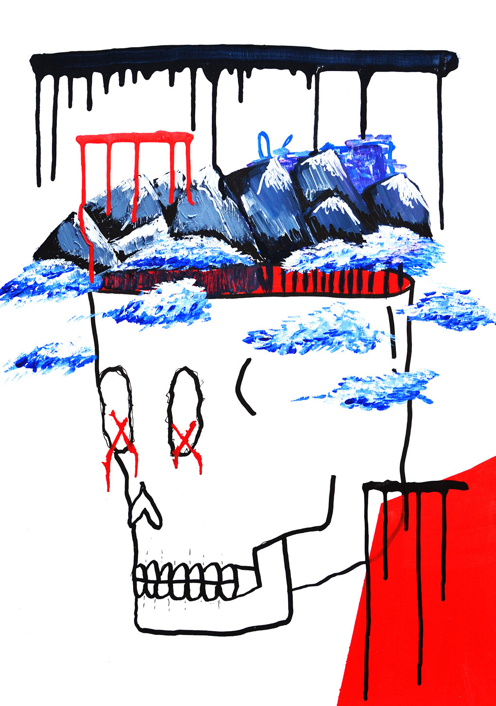 Stella Guan©, Half Alive, In a Dream, 2020, 70x50