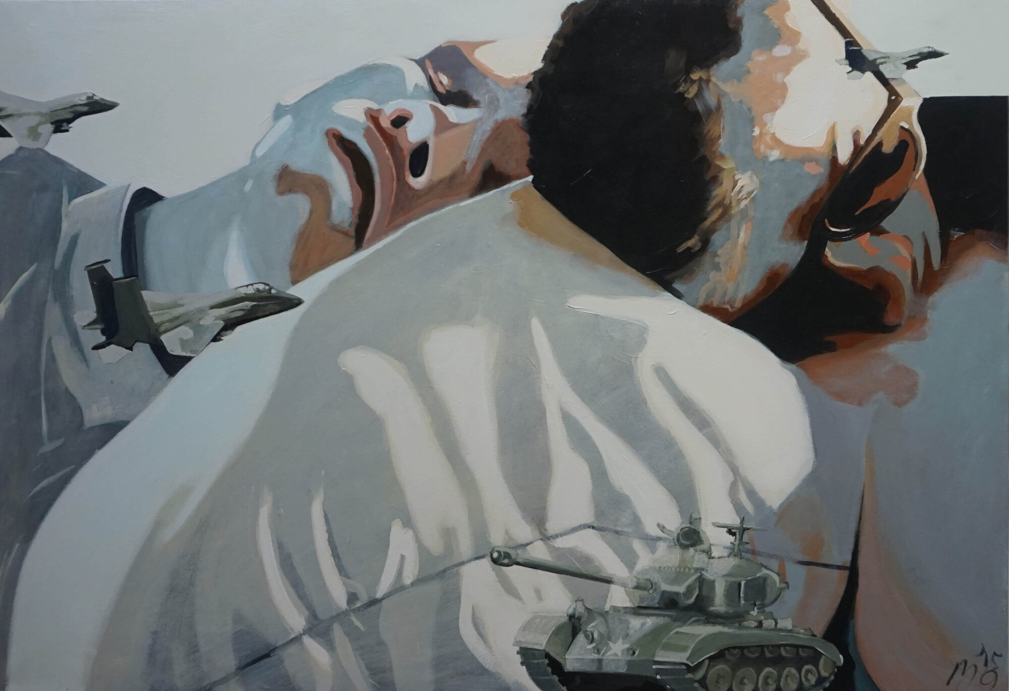 Sweet Dreams, acrylic on canvas, 110 x 160 cm, 2015. Marit Otto©
