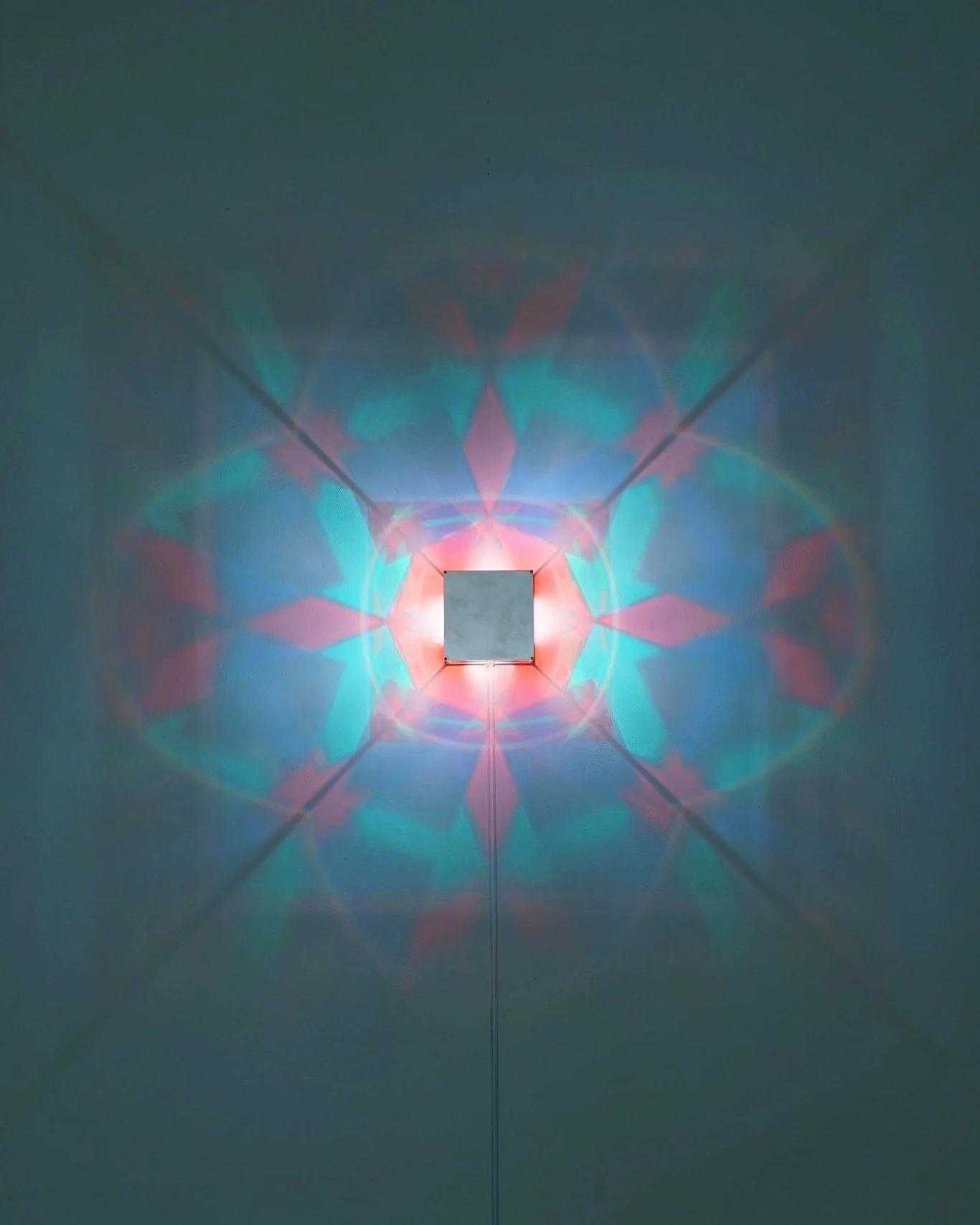 On view at Al-Tiba9 Gallery!

FABRIZIO CORNELI, Cubo 2, 2010.
Empered glass, painted with permanent temperature-controlled glass colors, aluminum, halogen, brass, transformer
Object size 20 x 20 x 20 cm
Image size 220 x 220 cm

📅 Until November 29th