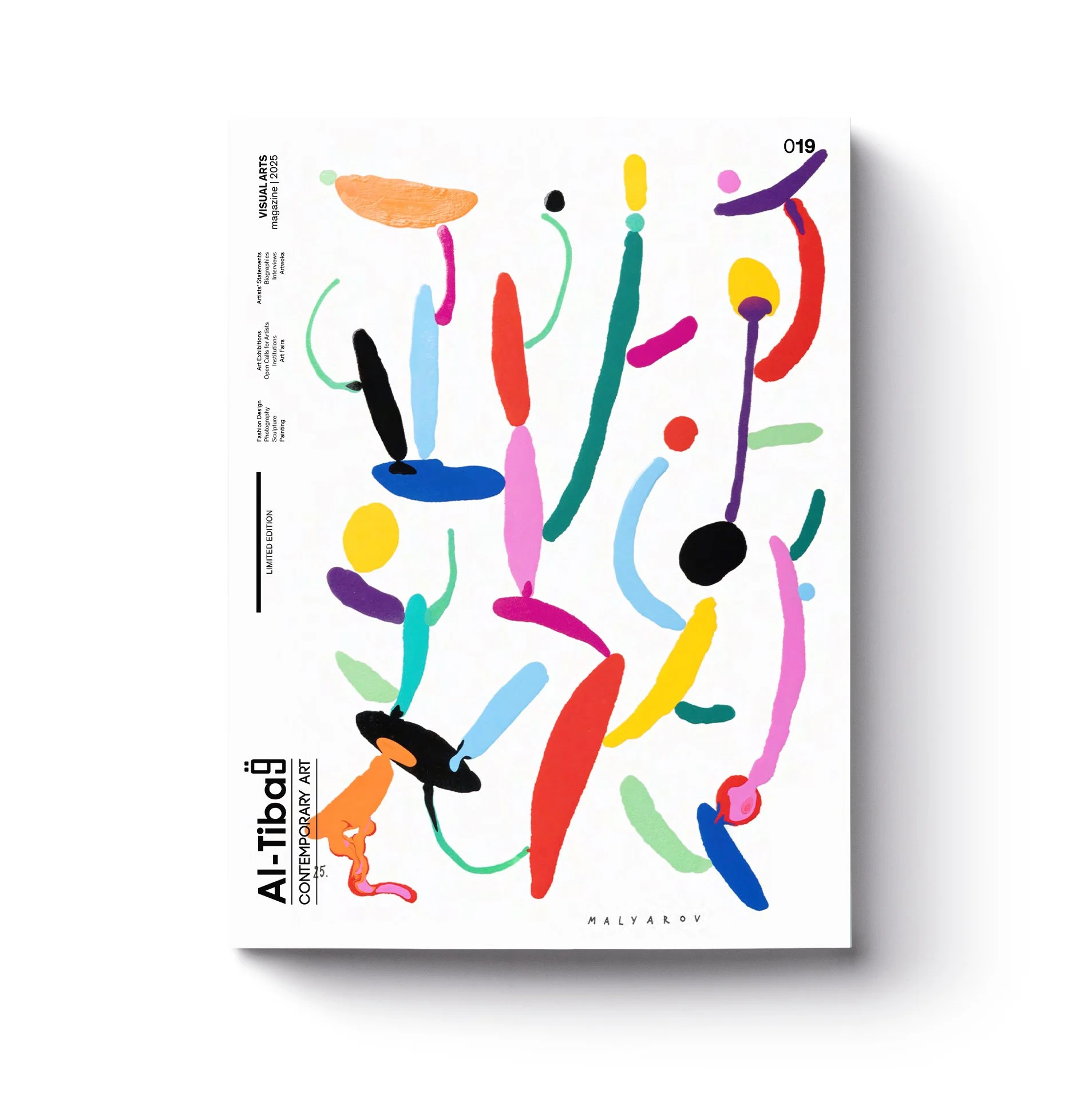 NEW | Al-Tiba9 ISSUE19 Art Magazine 🤩😍
Al-Tiba9 Magazine, a limited-edition printed art publication, celebrates its 19th issue this month.

ISSUE19 brings together a curated selection of 60 visual artists, designers, and performers from around the 