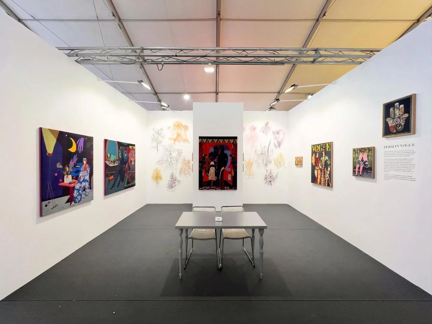 Visit out booth B22 at @canartfair Madrid 2026 with a group show of @rabeebaghshani @la_marina_gasparini and @rabeebaghshani 5-8 March.

#altiba9 #canartfair #artfair #madrid #contemporaryart