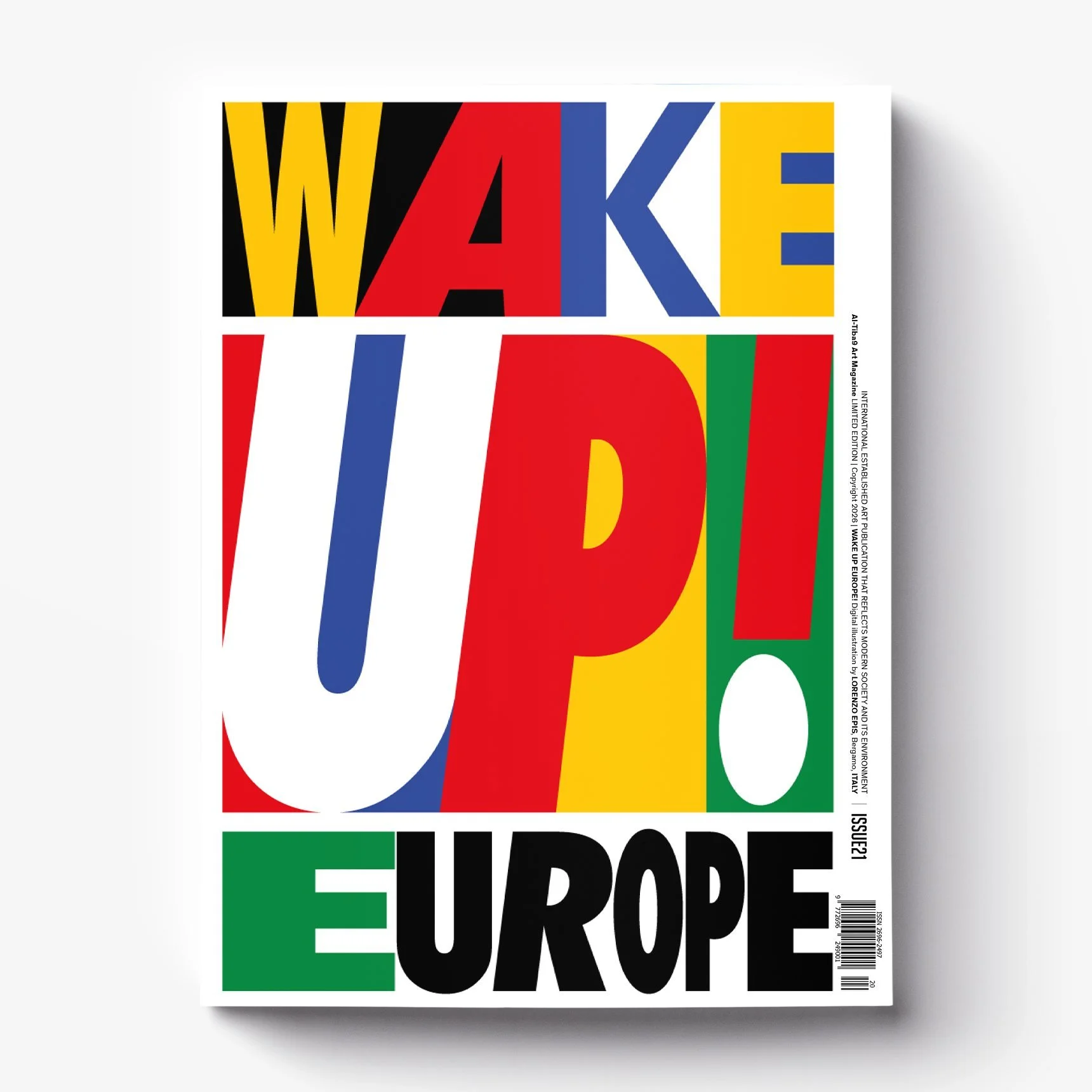 Al-Tiba9 ISSUE21 Art Magazine &mdash; Back Cover reveal 🤩

This limited edition printed art magazine is curated and designed to feature a selection of international visual artists, designers, and performers. It is a unique editorial platform where a