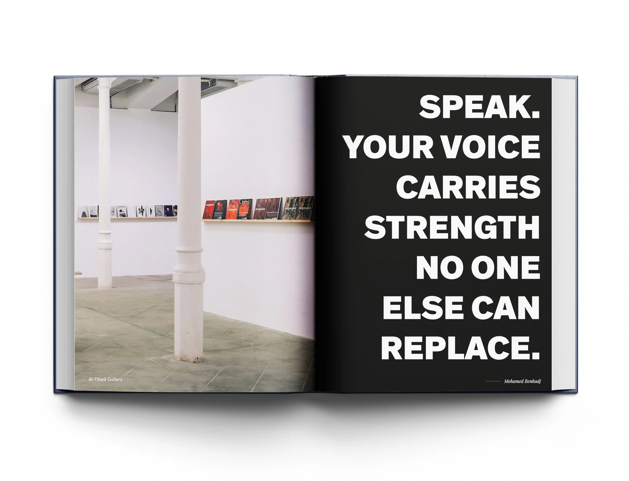 Altiba9 Art collector book INTERVIEWS WITH ARTISTS Vol2 inner pages