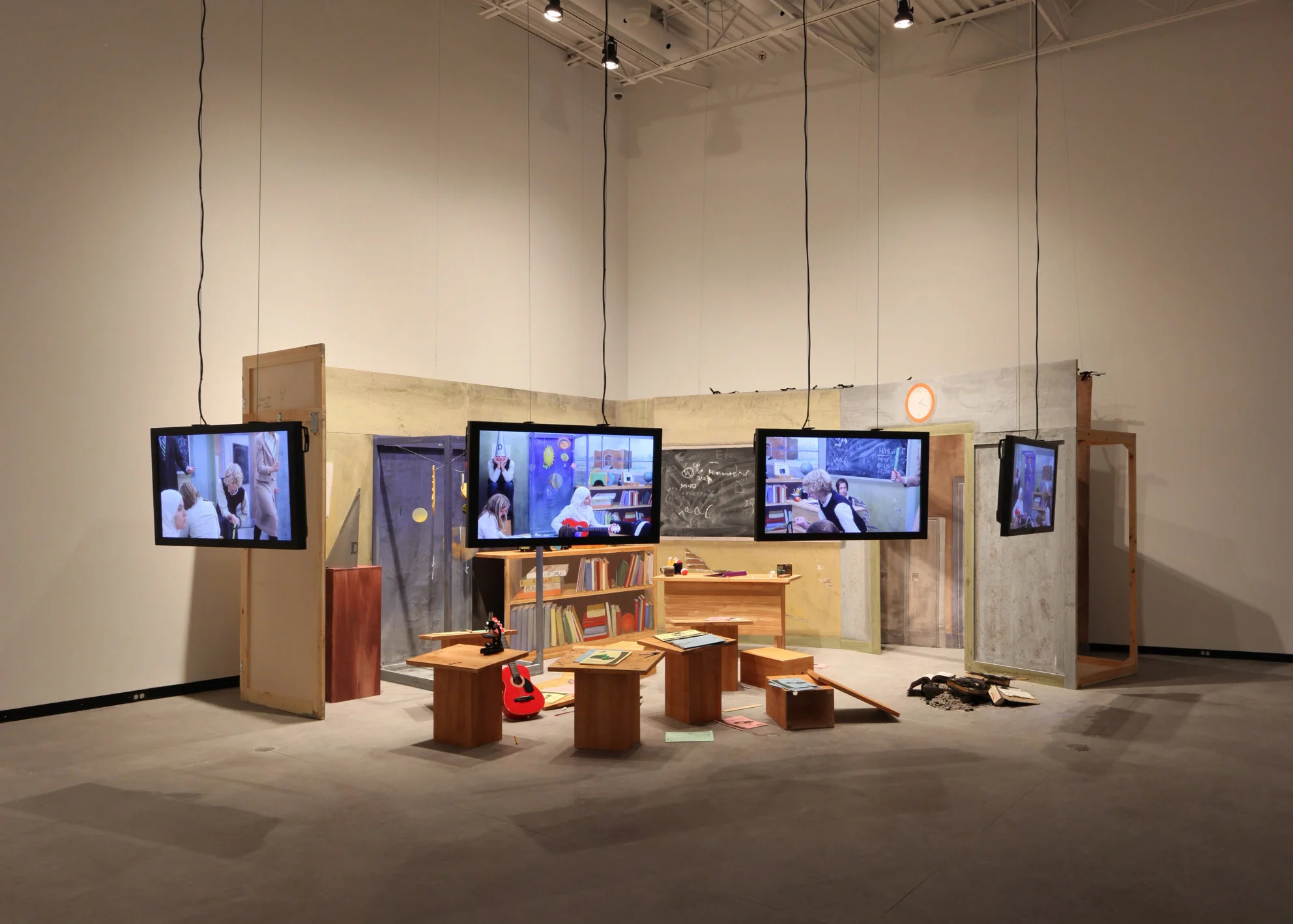 Installation view (School) at the Judith & Norman Alix Art Gallery, 2012. Collection of Judith & Norman Alix Art Gallery, purchased with the support of the Canada Council for the Arts Acquisition Assistance program, 2012