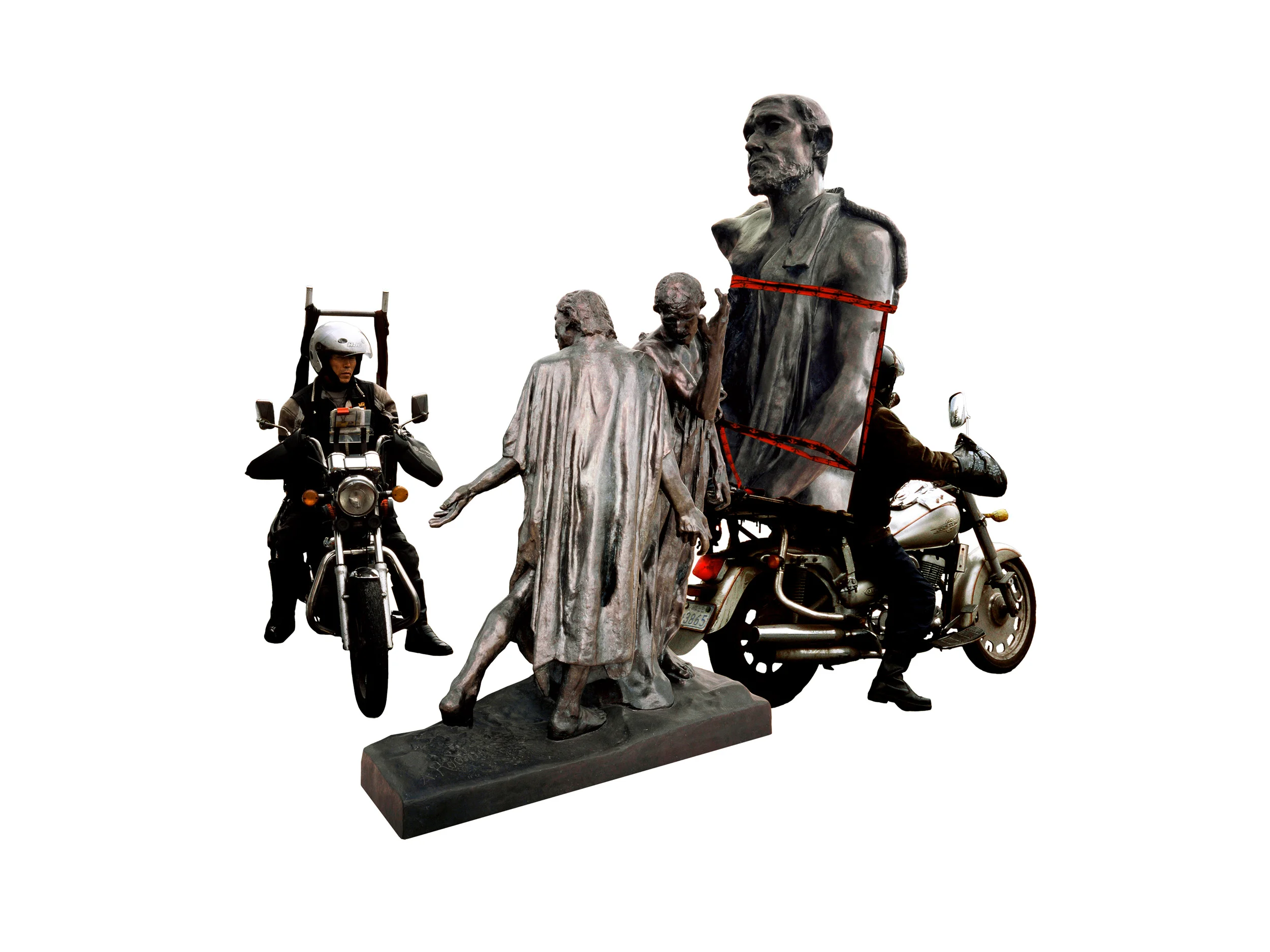 Burghers of Seoul Collage #12 2006, colour photograph 46 x 61 cm / 18 x 24 in. Edition of 5