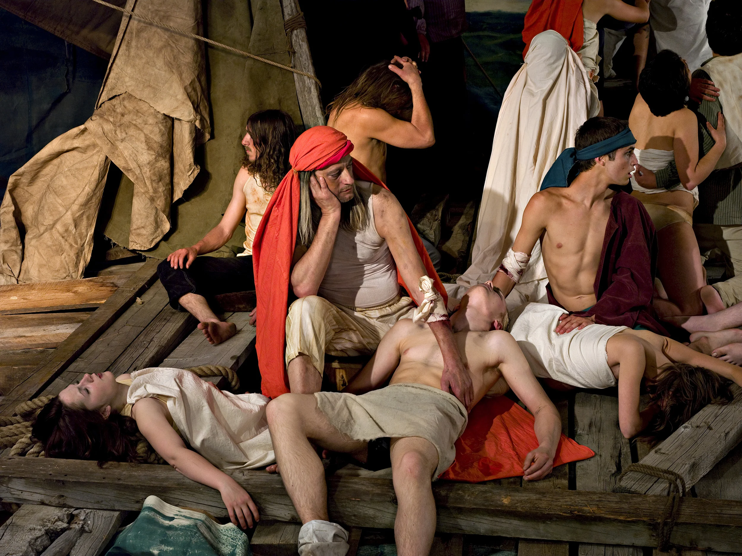 The Raft of the Medusa (100 Mile House) 4 2009, colour photograph 100.5 x 133.5 cm / 39.5 x 52.5 in. Edition of 5 51 x 68.5 cm / 20 x 27 in. Edition of 5