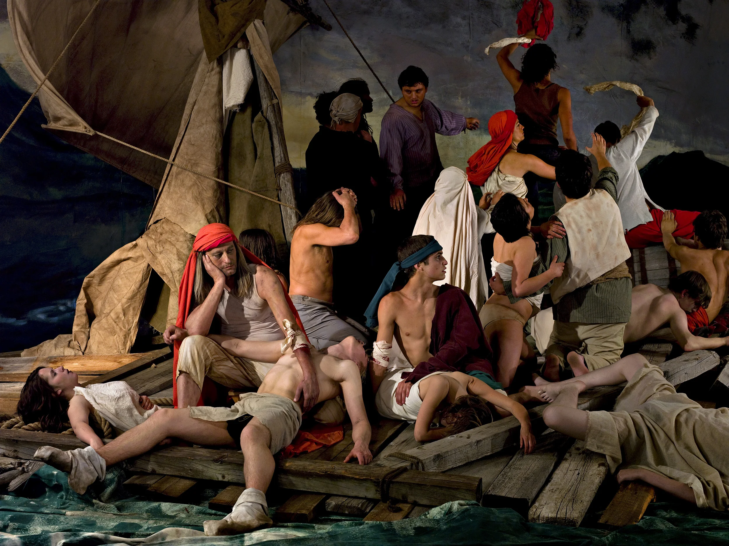 The Raft of the Medusa (100 Mile House) 1 2009, colour photograph 100.5 x 133.5 cm / 39.5 x 52.5 in. Edition of 5 51 x 68.5 cm / 20 x 27 in. Edition of 5
