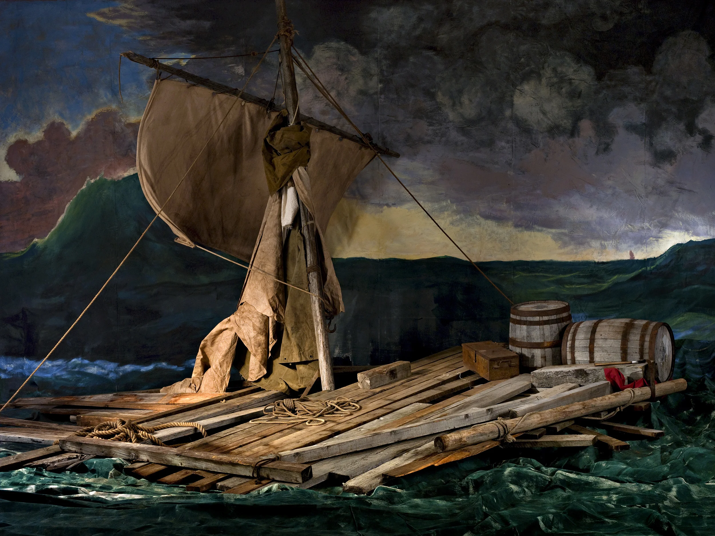 The Raft of the Medusa (100 Mile House) 9 2009, colour photograph 100.5 x 133.5 cm / 39.5 x 52.5 in. Edition of 5 51 x 68.5 cm / 20 x 27 in. Edition of 5