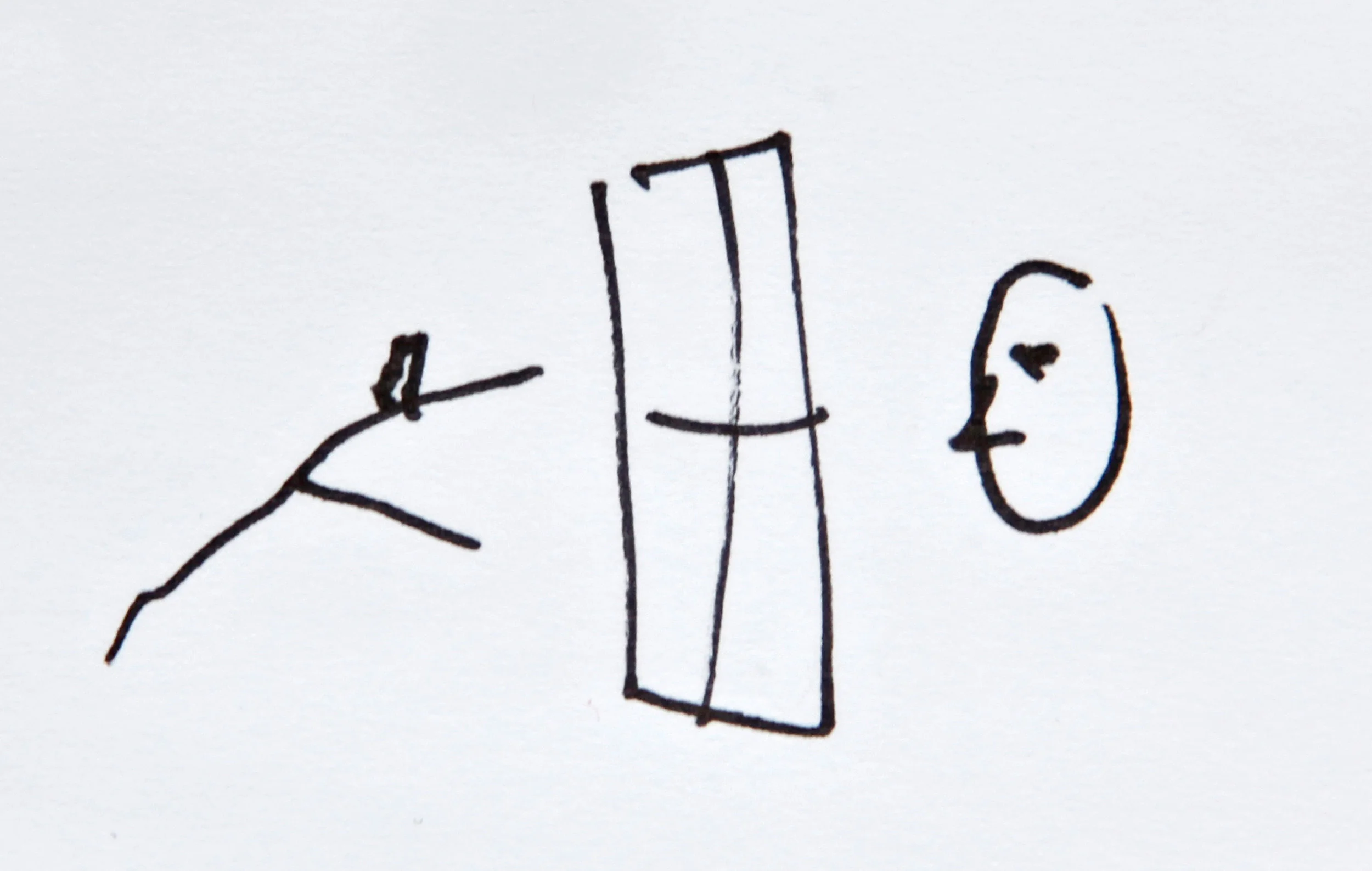 Sketch for Two Views , 2011