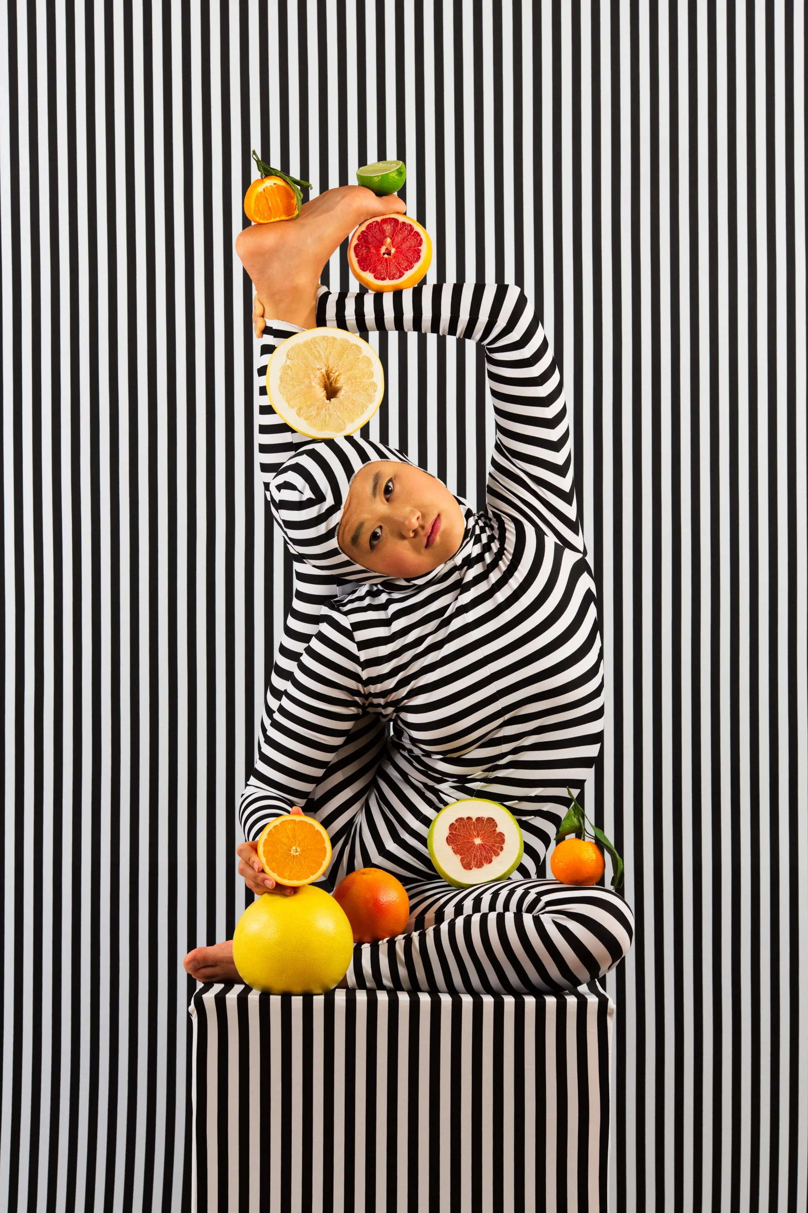 An Arrangement (Stripes Case Study 8) 2018, archival pigment print 91.5 x 61 cm / 36 x 24 in. Edition of 3