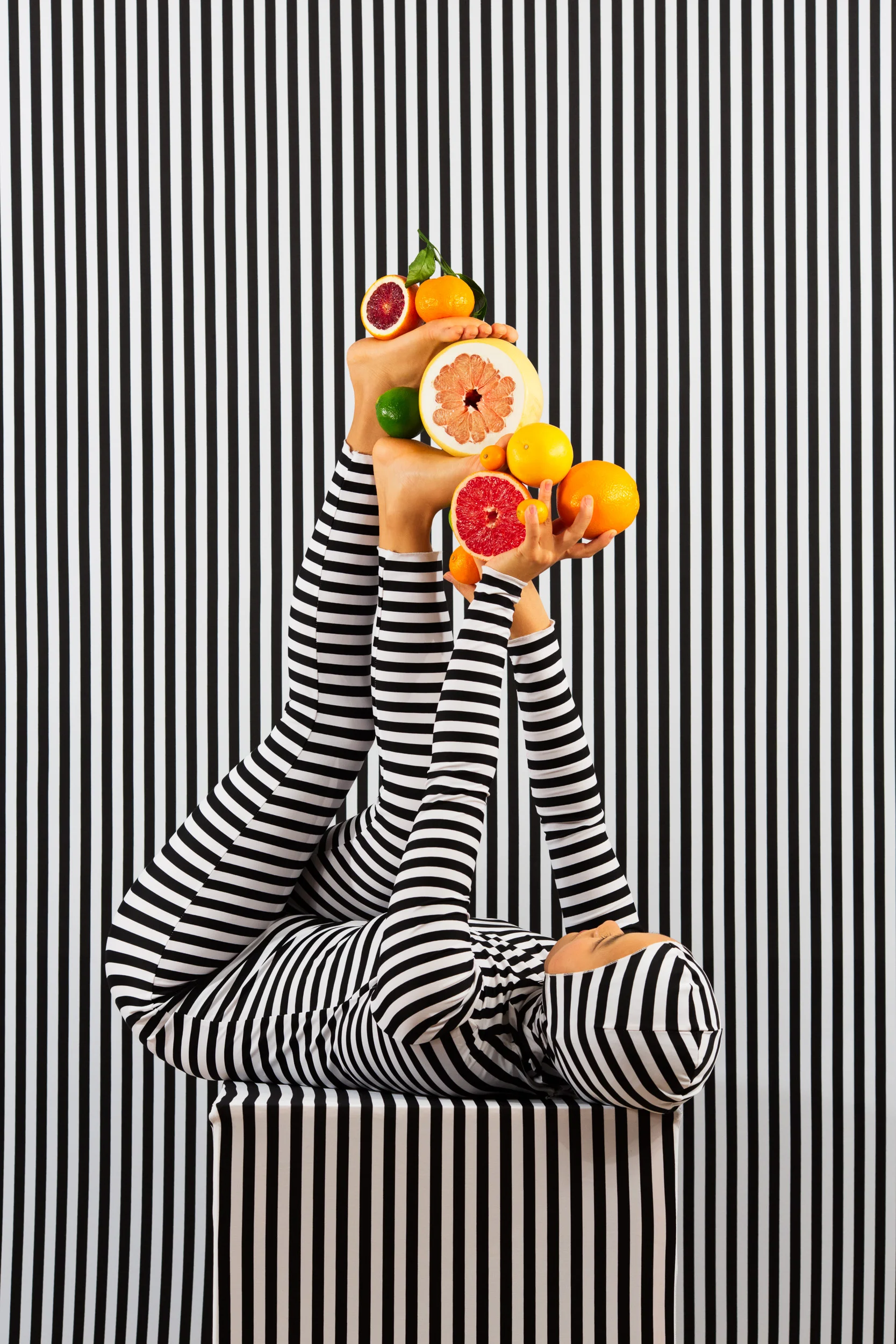 An Arrangement (Stripes Case Study 6) 2018, archival pigment print 91.5 x 61 cm / 36 x 24 in. Edition of 3