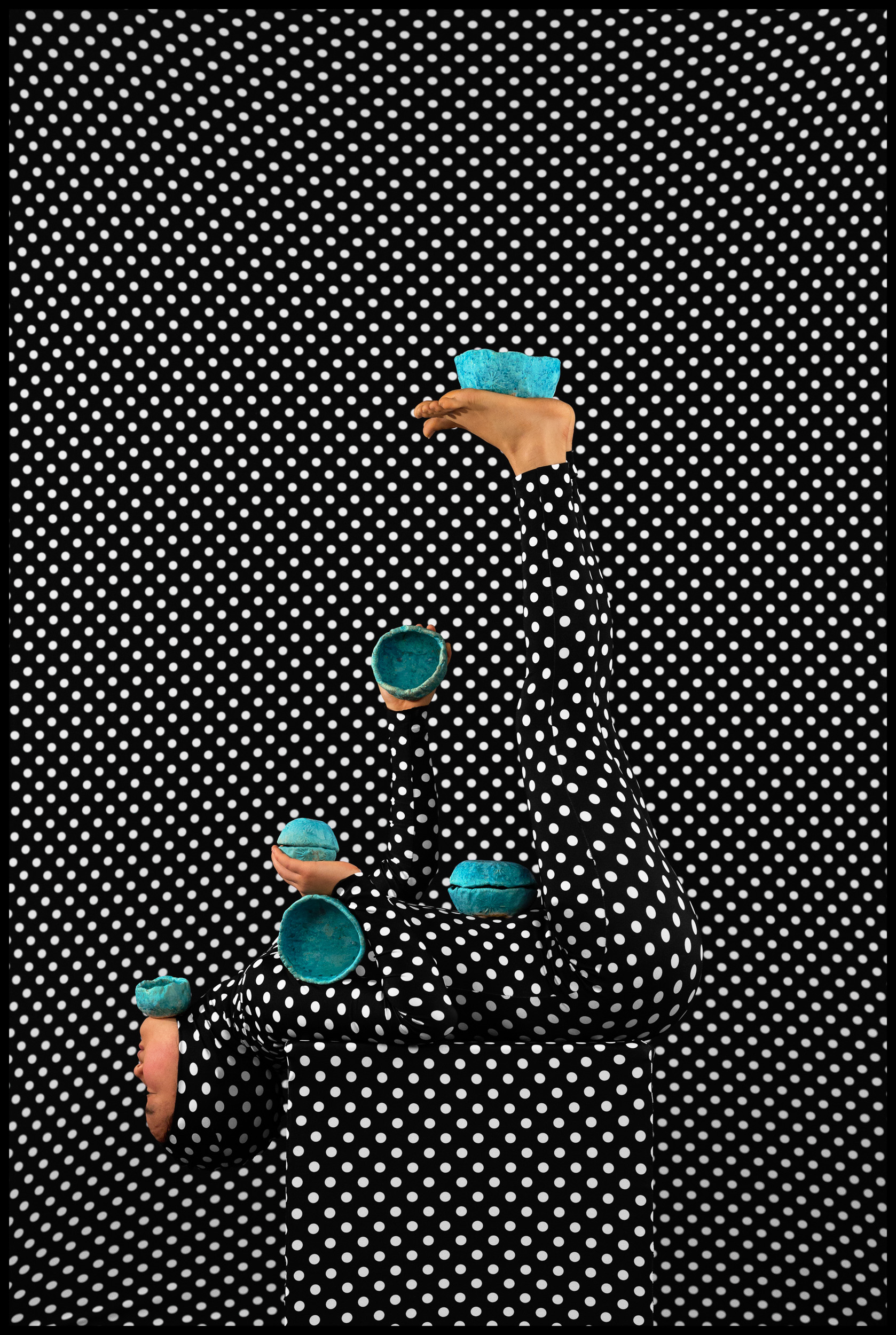 An Arrangement (Polka Dot Case Study 6) 2016, archival pigment print 91.5cm x 61cm (36" x 24"). Edition of 3