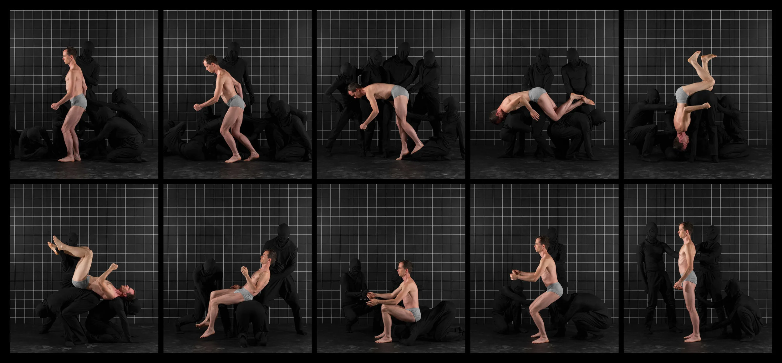 After Muybridge (Front Flip 2) 2016, archival pigment print 46.5 x 100.5 cm (18.25" x 39.5") 93 x 199.5 cm (36.5" x 78.5") Editions of 2