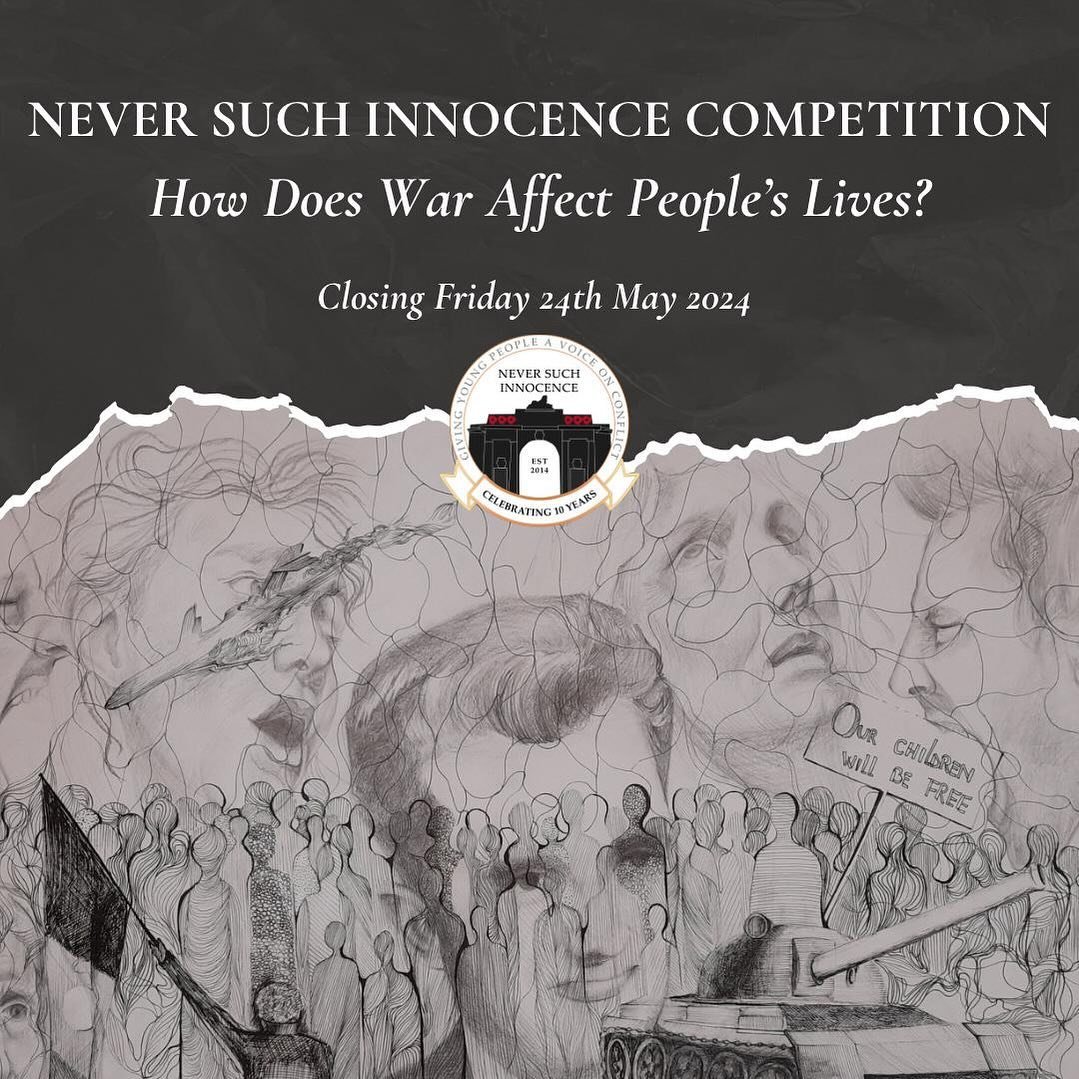 There is still time to enter our Poetry, Art, Speech, and Songwriting Competition: How Does War Affect People&rsquo;s Lives? Could you be a winner?

Artist Credit: The 1989 Revolution by Bonat, 
(16-18, Romania)