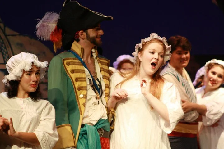 Edith in Pirates of Penzance at the College Light Opera Company (2011). Photo by Audrey Saccone.