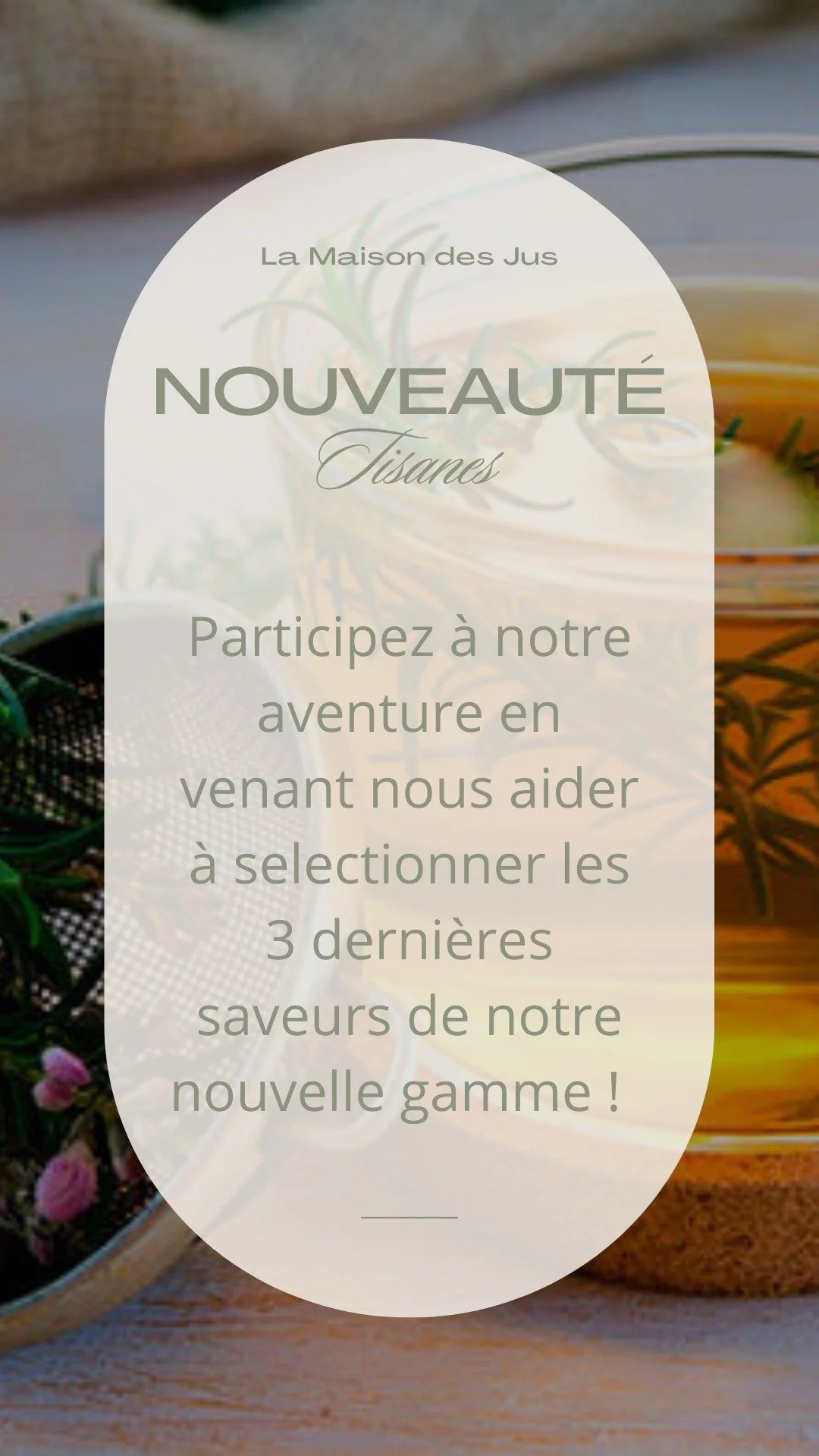 Participez au lancement de notre nouvelle gamme !