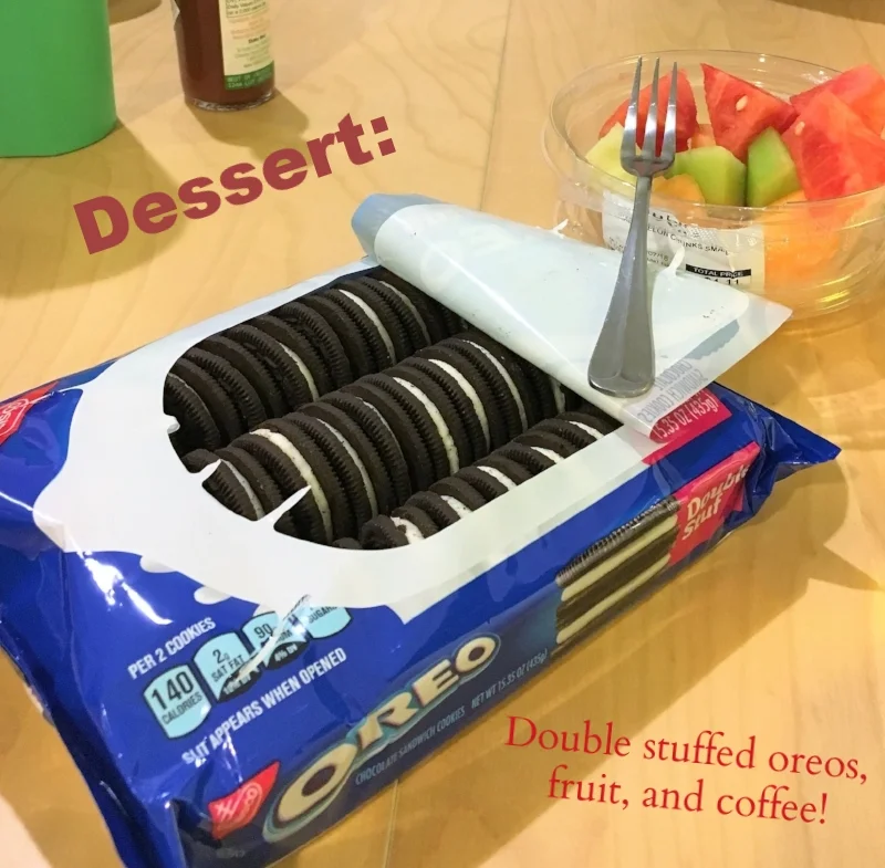 Ending on a great note with some "fun" foods!