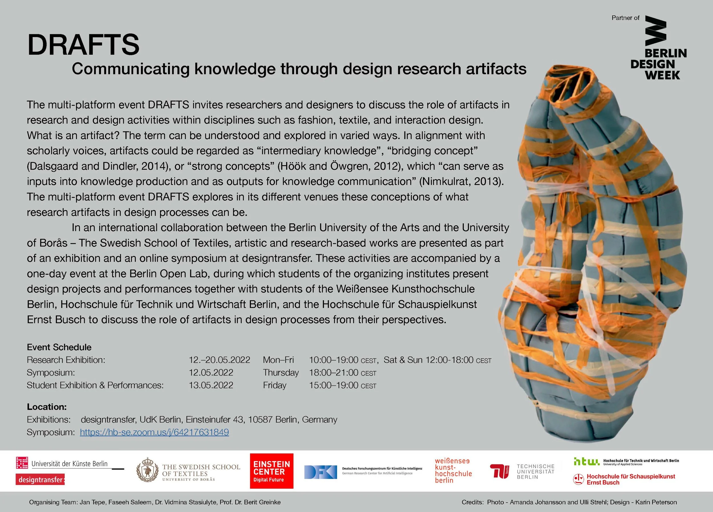 Knowledge Draft Design DRAFTS 3: Communicating knowledge through design research artifacts ...