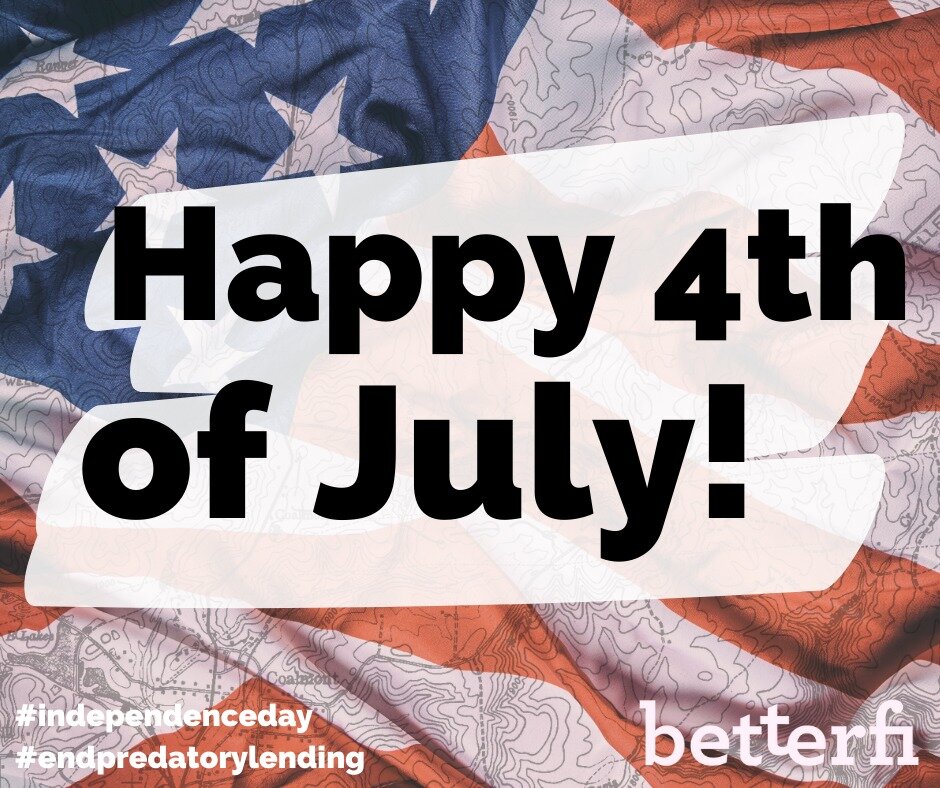 Happy 4th of July! 🎆🇺🇸

We will be out of the office today celebrating #independenceday, but back to #endopredatorylending tomorrow!