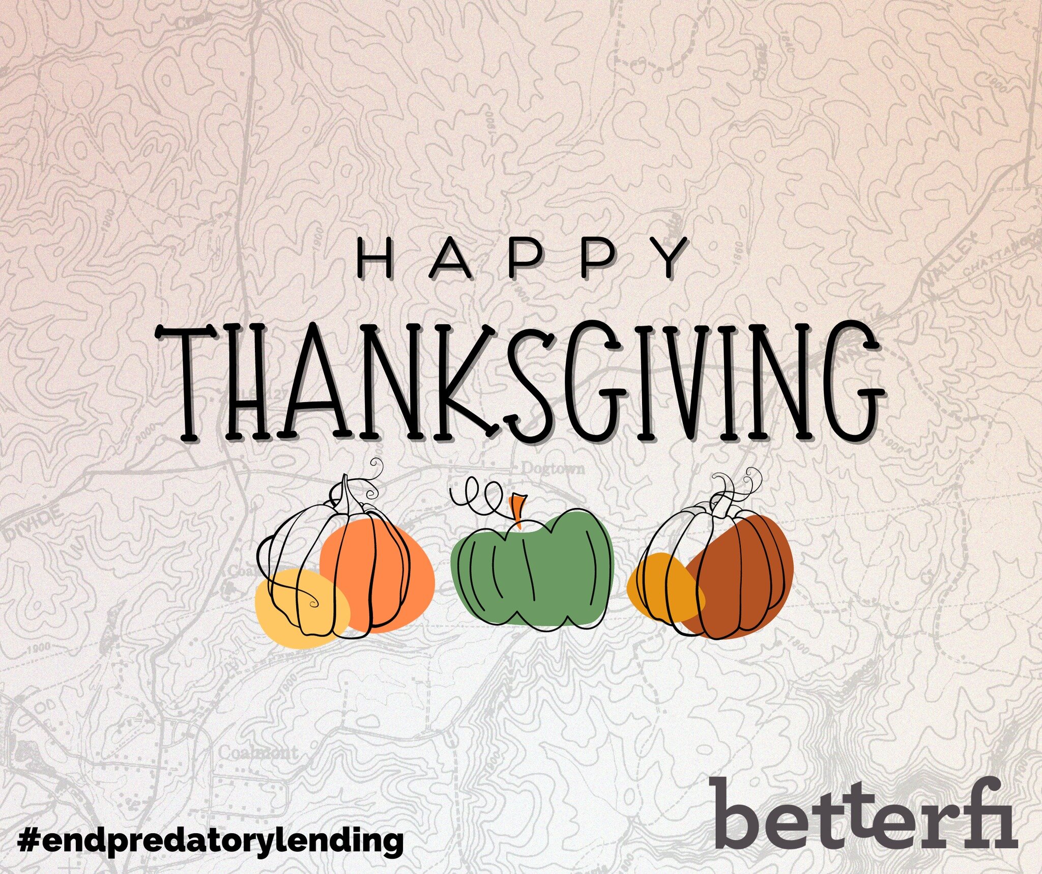 Wishing you a restful Thanksgiving! 

Thank you to all of our friends and partners committed to #ENDPREDATORYLENDING with us.