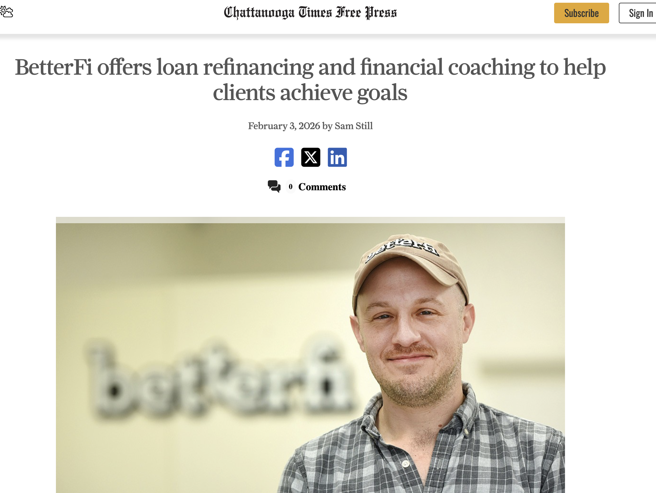 Edge Magazine's BetterFi offers loan refinancing and financial coaching to help clients achieve goals