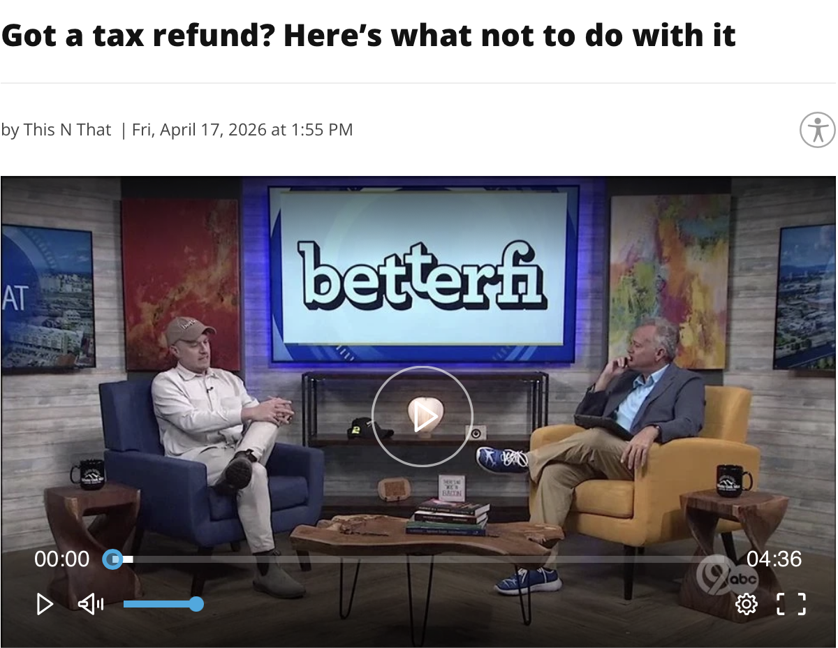 News Channel 9: Got a tax refund? Here’s what not to do with it