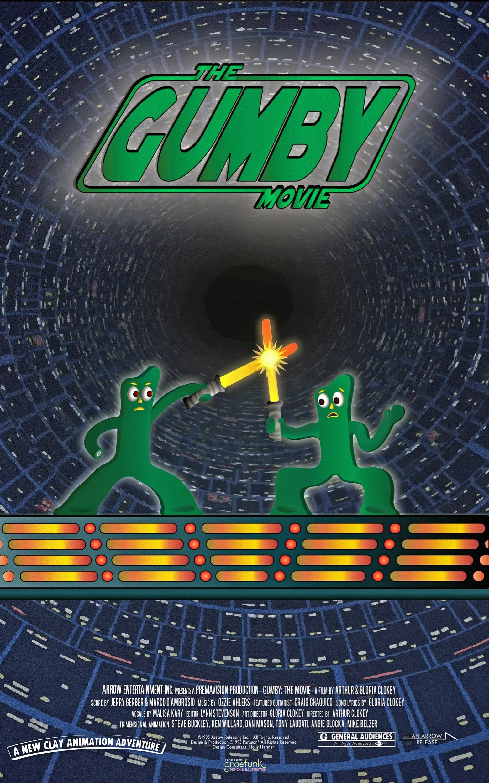  ‘Gumby: The Movie’ fan made Star Wars poster design 