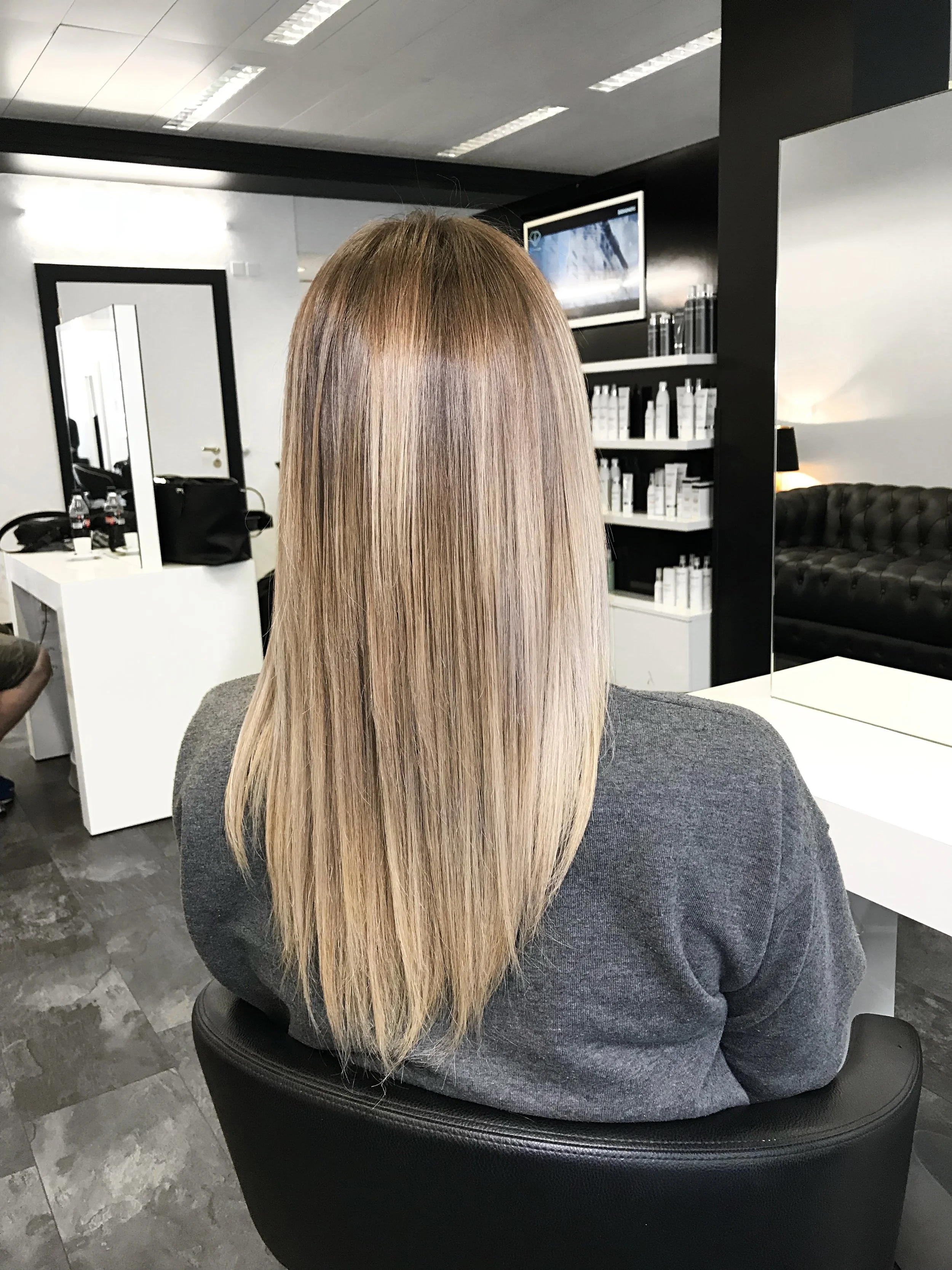 différente boucle cheveux