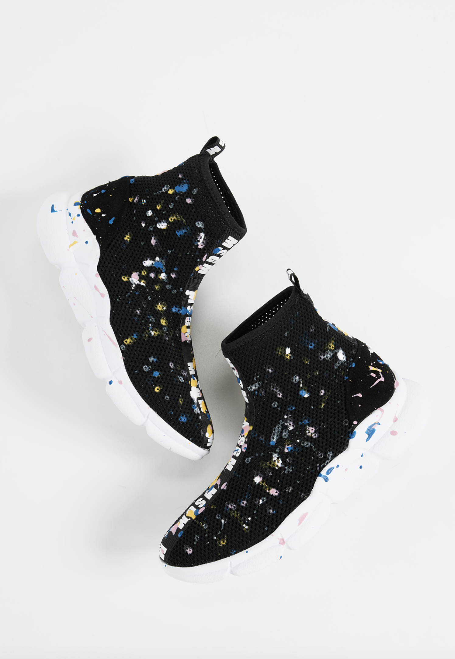 MSGM Multicolor Drip Runner sneakers