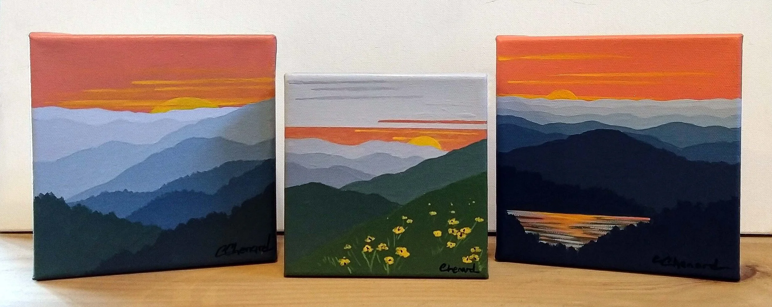 Landscape Paintings Cindy Lou Chenard