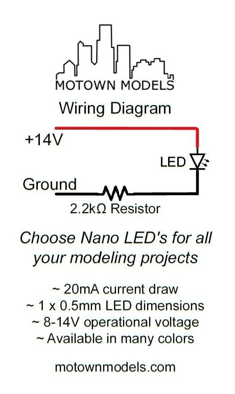 Nano LED's — Motown Models