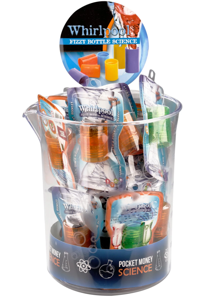 Whirlpool Fizzy Bottle Science