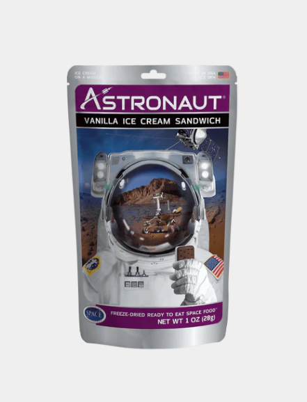 Astronaut Vanilla Ice Cream Sandwich