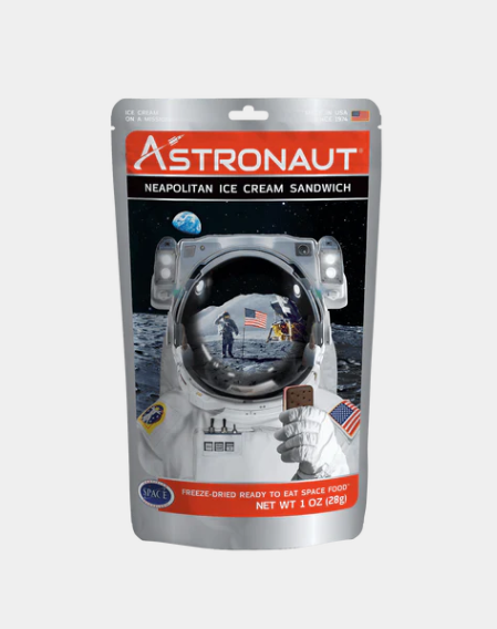 Astronaut Neapolitan Ice Cream Sandwich