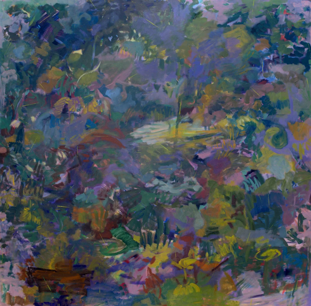 Between the Shadow and the Soul I; Oil on Canvas 48x48 inches 2015-2016;