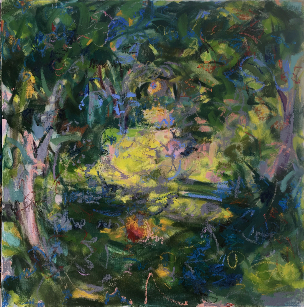 Gravity Escapement XXVI; Oil on Canvas 24x24 inches 2016