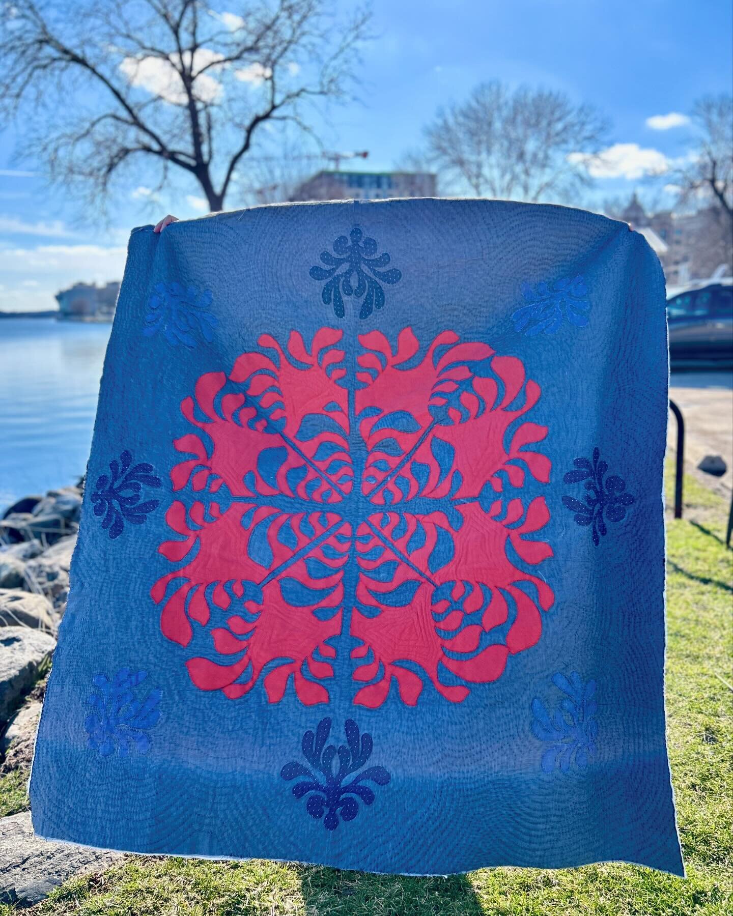 &ldquo;Stitches like waves: waves as connections&rdquo;

August workshop 

Machine appliqu&eacute; using my @janomeamerica #continentalm17 and a woven fabric from @modafabrics - the background is comprised of 4 pieces because #makingdo is awesome 😎 